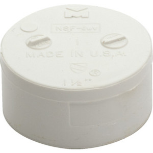 PVC DWV Schedule 40 Cap Socket 2"