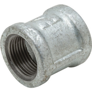3/8" Galvanized Male Coupling