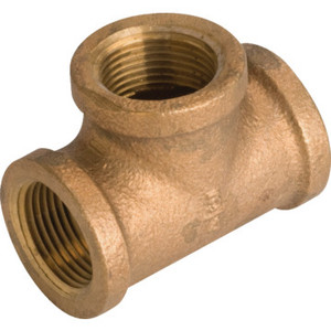 Brass Tee 1/2" x 1/2" x 1/2"