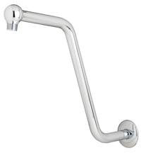 Chrome Drenching Shower Arm With Flange 1/2 X 10"