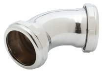 Brass Tubular Coupling 45 Degree 1-1/2" Slip Joint 22-Gauge