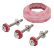 Korky Tank To Bowl Gasket And Hardware Kit 2" Flush Valve Stainless Steel Bolts