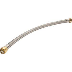 SharkBite Water Heater Supply Braided 3/4" SB x 3/4" FIP 12"
