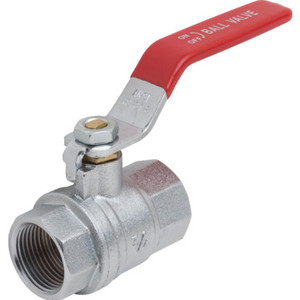 Maintenance Warehouse 3/4 " Ball Valve FIP x FIP Chrome Plated
