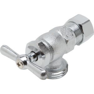 Brass Washing Machine Valve 1/2" Comp