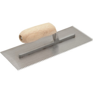 QEP 3/16 x 1/4" V Notch Towel, Use With Ceramic Adhesive
