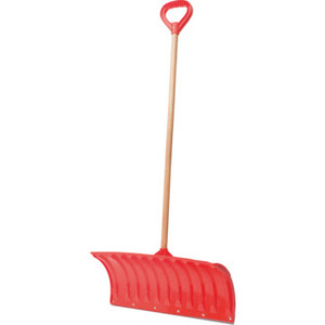 Bigfoot 25" Poly Snow Pusher With Metal Edge