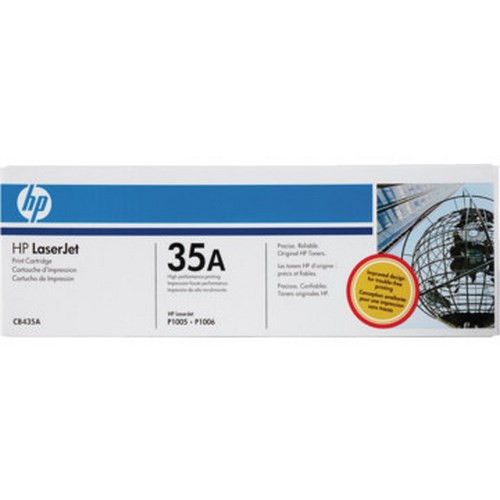 Hp 35A Blk Toner Cartridge Mdl Cb435A