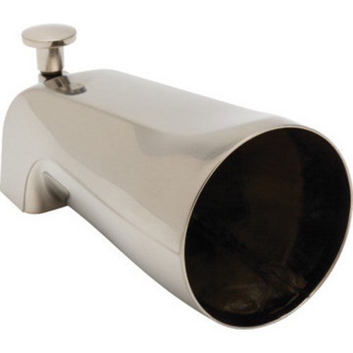 Brushed Nickel Diverter Tub Spout1/2" Fip Brushed Nickel Diverter Tub Spout1/2" Fip