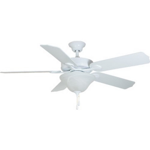 52" Clng Fan Seas Dm White Bwl Lgt
