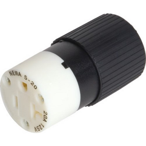 Straight Blade 20A 125V Connector Straight Blade 20A 125V Connector