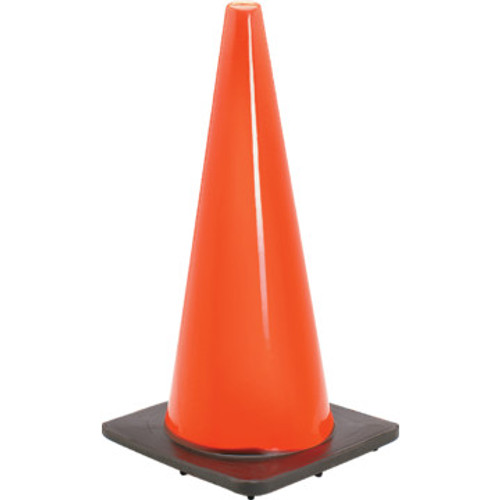 18" Bright Orange PVC Traffic Cone 18" Bright Orange PVC Traffic Cone