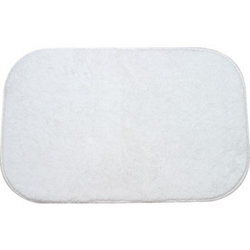 Riviera Bath Rug, White "Case Of 12"