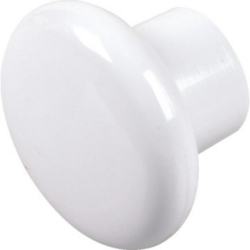 1-1/4" Plastic Knob Cab-White "Pkg Of 25" 1-1/4" Plastic Knob Cab-White "Pkg Of 25"