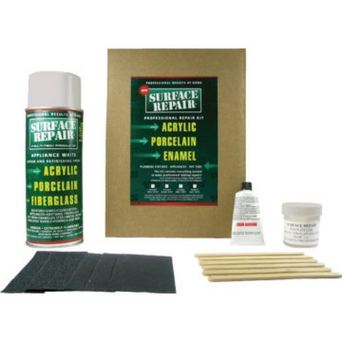 Appl White Porc/Fiberglass Repair Kit