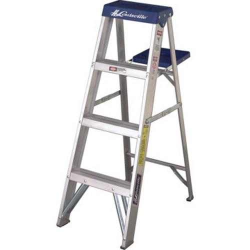 4 Foot - Aluminum Step Ladder