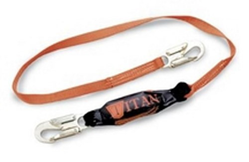 Lanyard 6' Webbing W/Shock