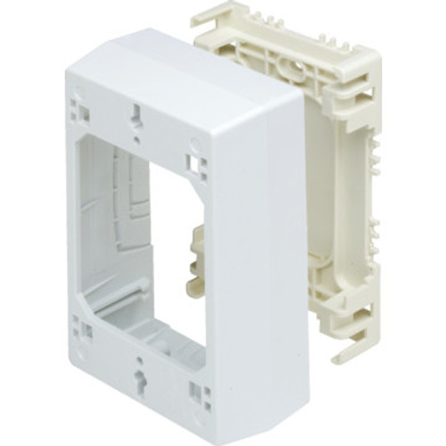 Legrand Wiremold NMW17 Raceway Conduit Connector Plastic White