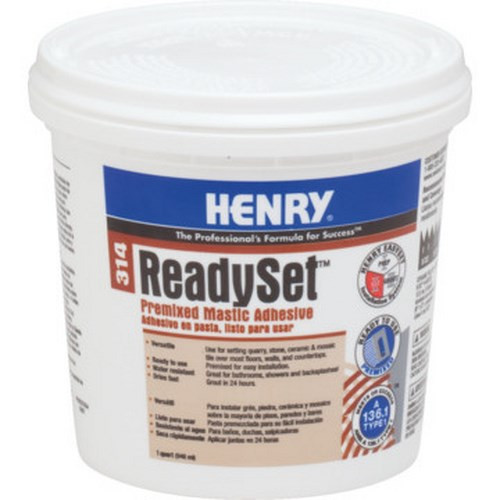 Henry 314 Premixed Adhesive 1 Qt