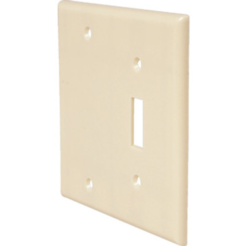 Ivory Double Combo Wall Plate Ivory Double Combo Wall Plate