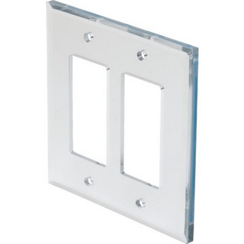 Double Deco Mirror Finish Wall Plate Double Deco Mirror Finish Wall Plate