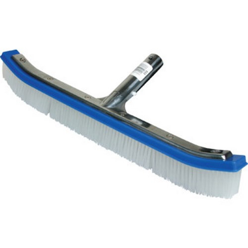 18" Kemtek Ss Curved Metal Wall Brush
