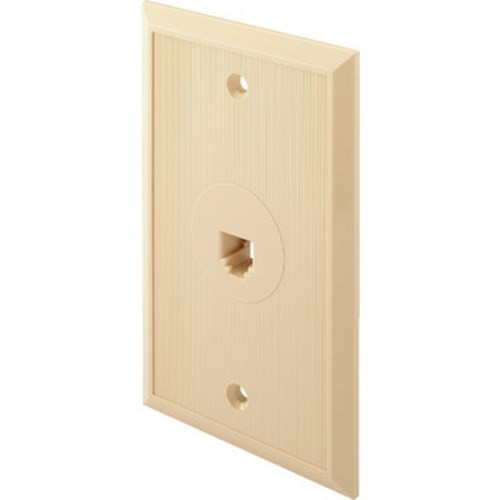 Ivry Surface Phone Jack Plate"Pkg Of 25" Ivry Surface Phone Jack Plate"Pkg Of 25"