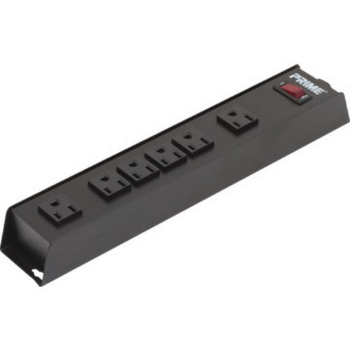 6 Outlet Basic Metal Power Strip 6 Outlet Basic Metal Power Strip