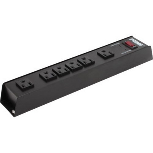 6 Outlet Metal Surge Protector Strip 6 Outlet Metal Surge Protector Strip