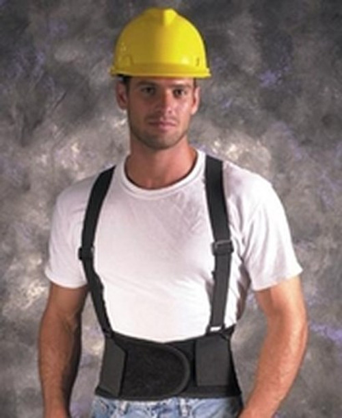 Xtra Lg Vel Back Support Det Suspenders