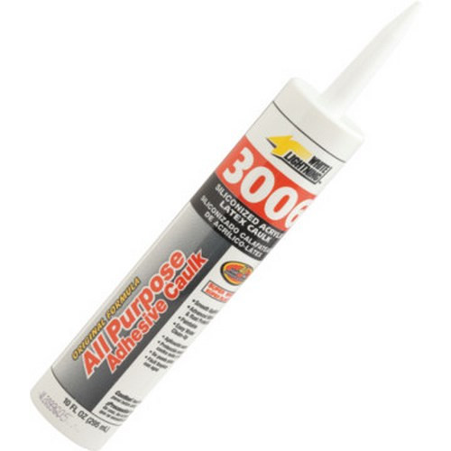 10 Ounce Clear White Light Caulk "Case Of 12"