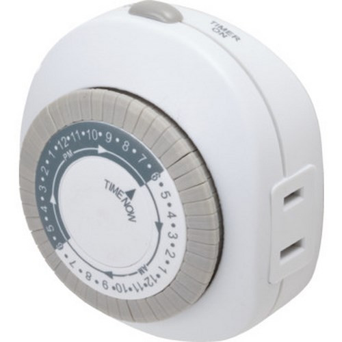 Daily Timer 24Hr 2 Prong "Pkg Of 2" Daily Timer 24Hr 2 Prong "Pkg Of 2"