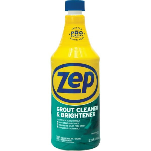 Commercial Grout Cleaner And Whitener 32 Ounce Zep - Case Of 4 Commercial Grout Cleaner And Whitener 32 Ounce Zep - Case Of 4