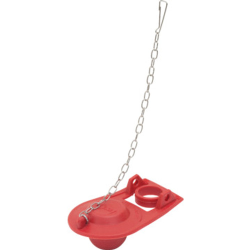 Korky Plus Classic Red Flapper With Installed O-Ring