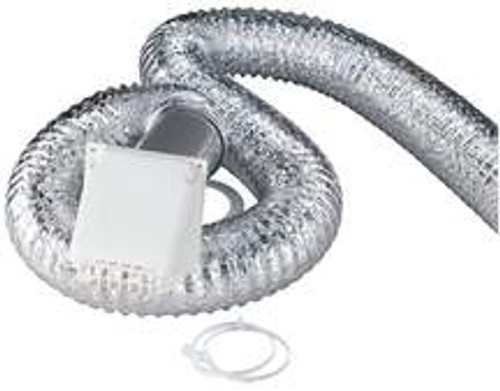 8' FLEX ALUMINUM DRYER VENT KIT 8' FLEX ALUMINUM DRYER VENT KIT