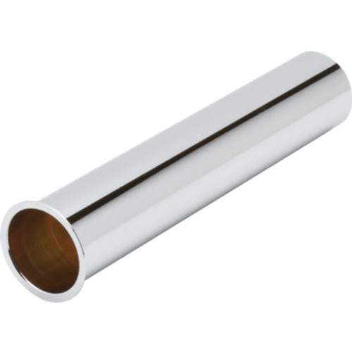 Brass Tubular Tailpiece Flanged 1-1/2" x 8" 17-Gauge Brass Tubular Tailpiece Flanged 1-1/2" x 8" 17-Gauge
