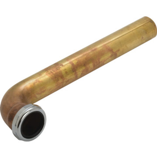Brass Tubular Waste Arm 1-1/2" x 11-1/2" Slip Joint 22-Gauge Rough Brass Brass Tubular Waste Arm 1-1/2" x 11-1/2" Slip Joint 22-Gauge Rough Brass