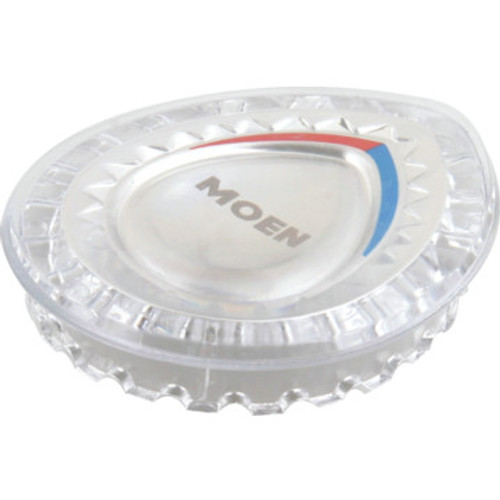 Moen Clear Hot/Cold Index Button Moen Clear Hot/Cold Index Button