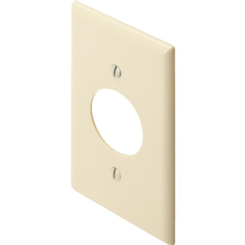 Single Receptacle Wall Plate White Single Receptacle Wall Plate White