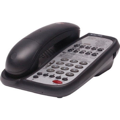 Teledex AC9110S Single Line Black Telephone