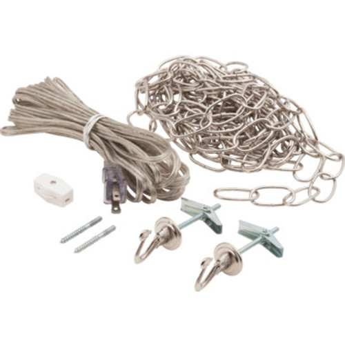 Nickel Ceiling Fan Swag Kit Pack of 2 Nickel Ceiling Fan Swag Kit Pack of 2