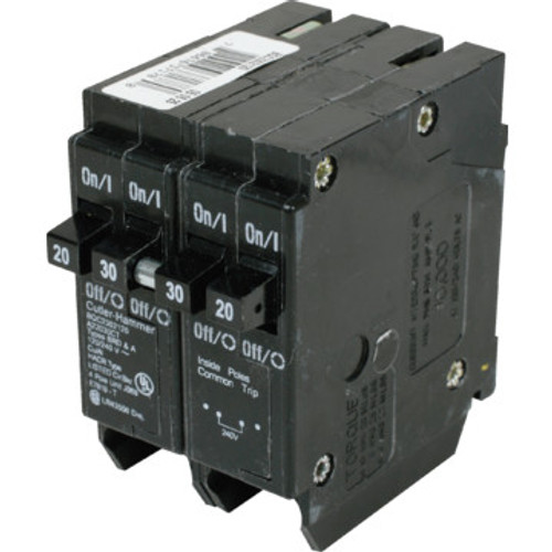 Siemens 30-20A Double Pole Quad Breaker Siemens 30-20A Double Pole Quad Breaker