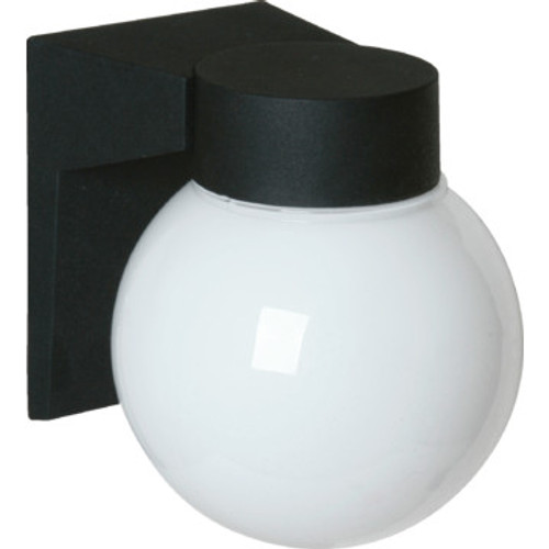 EXTERIOR OPAL GLOBE WALL FIXTURE EXTERIOR OPAL GLOBE WALL FIXTURE