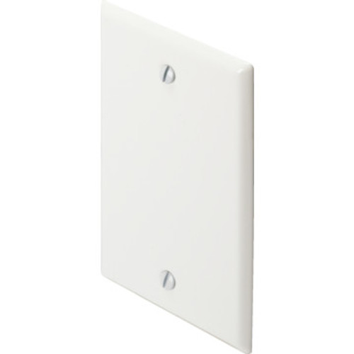 Jumbo Single Gang Blank Wall Plate - White - Package Of 10 Jumbo Single Gang Blank Wall Plate - White - Package Of 10