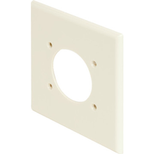 Plastic Double Gang Wall Plate Ivory Plastic Double Gang Wall Plate Ivory