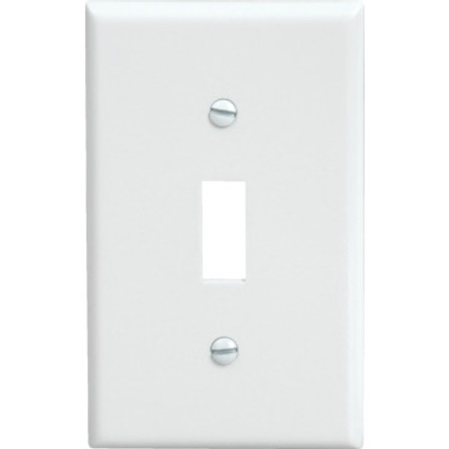 Single Switch Wall Plate White Package Of 10 Single Switch Wall Plate White Package Of 10