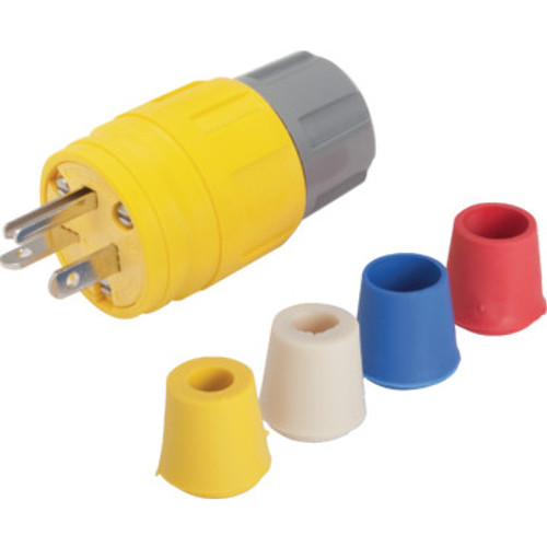 Watertight Plug, Nema 5-20P, 20Amp/125 Volts