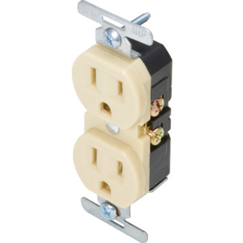 15 Amp Duplex Wall Recptacle, Package of 10 15 Amp Duplex Wall Recptacle, Package of 10