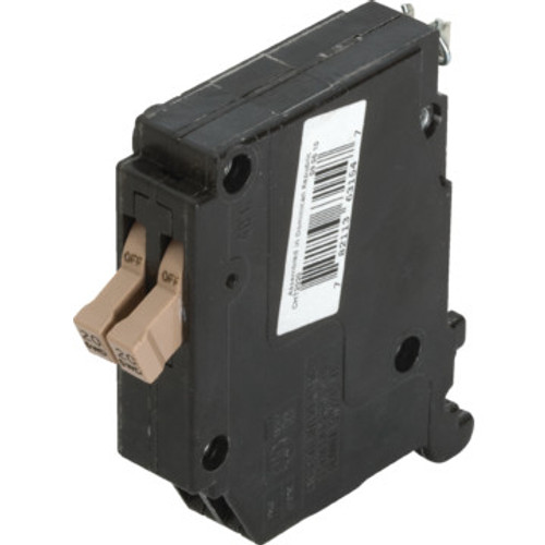 Cutler-Hammer 20 Amp Twin Single Pole Circuit Breaker - HACR/SWD Rated Cutler-Hammer 20 Amp Twin Single Pole Circuit Breaker - HACR/SWD Rated