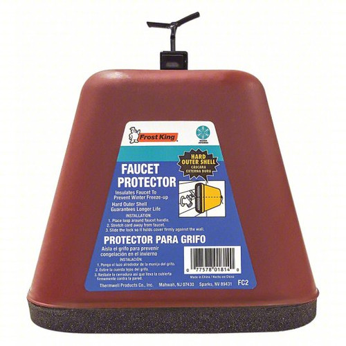 Frost King Cold Weather Outdoor Faucet Cover Hard Plastic